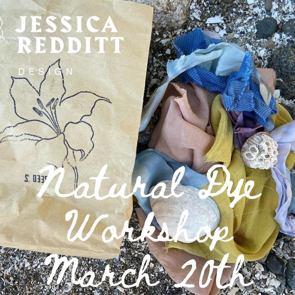 🌱Natural Dye Workshop🌱From Seed to Garment🌱 ( in person)